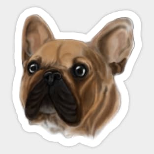 Beezlee the Frenchie Sticker